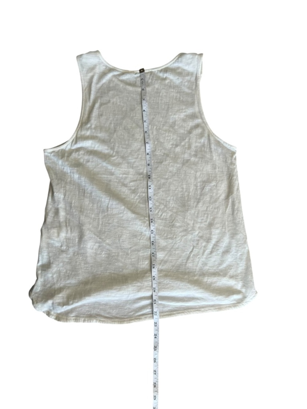 Lucky Brand Ivory Embroidered Sleeveless Tank Top Boho Medium EUC - Picture 7 of 7